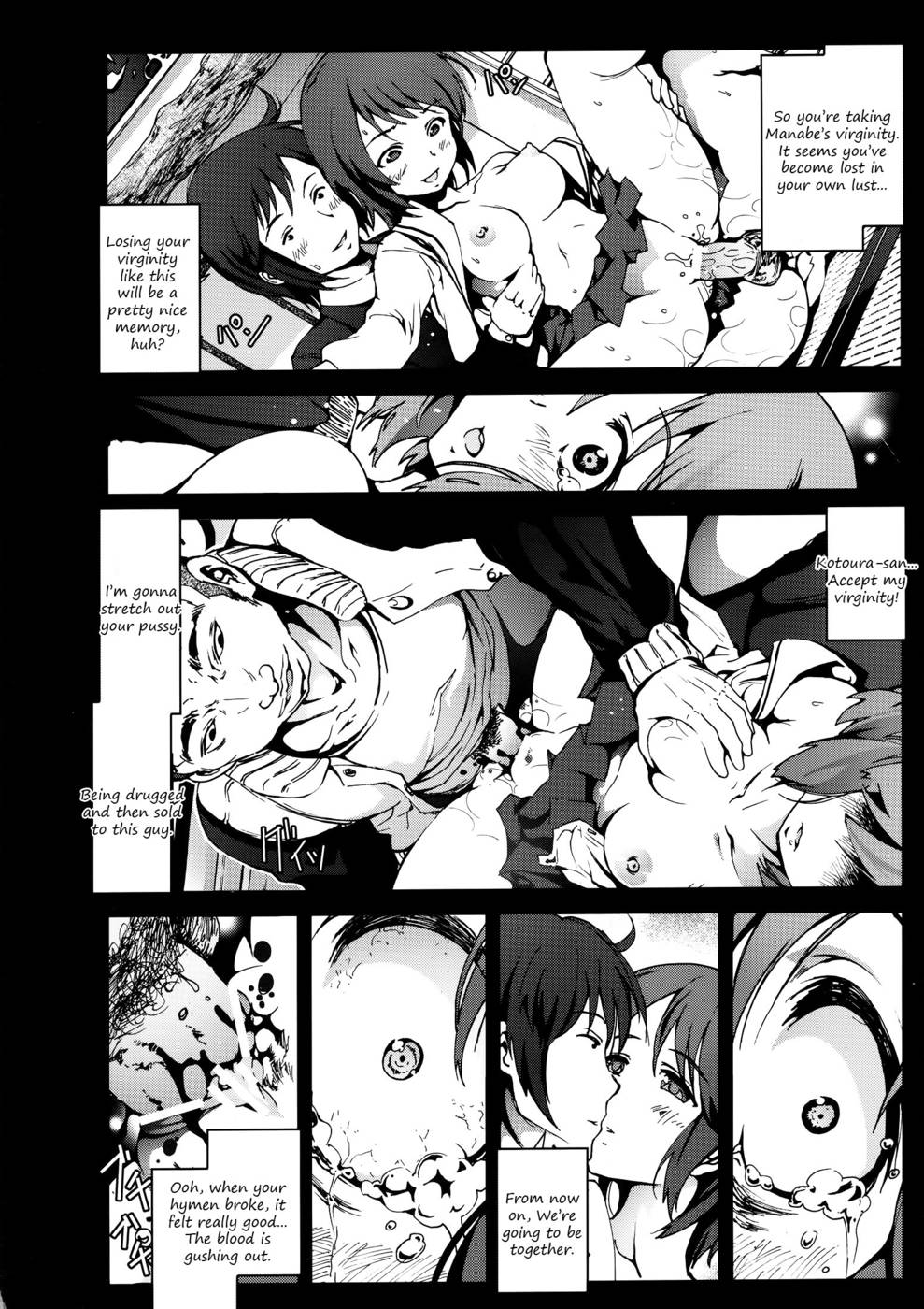 Hentai Manga Comic-Public Toilet Kotoura-san-Read-13